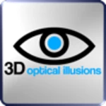 3d optical illusions android application logo